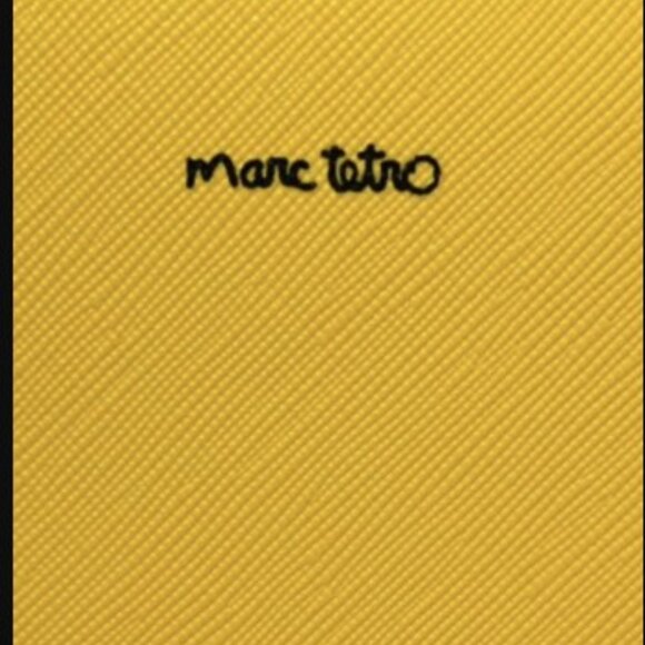 New with Tags,  Marc Tetro Yellow Dachshund Wallet Art Design - Picture 4 of 13